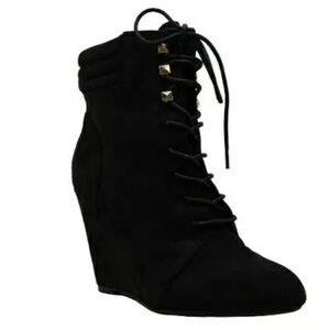 Rebel by Zigi Womens Kerlynn Closed Toe Ankle Fashion Boots, BLACK, Size 9.0